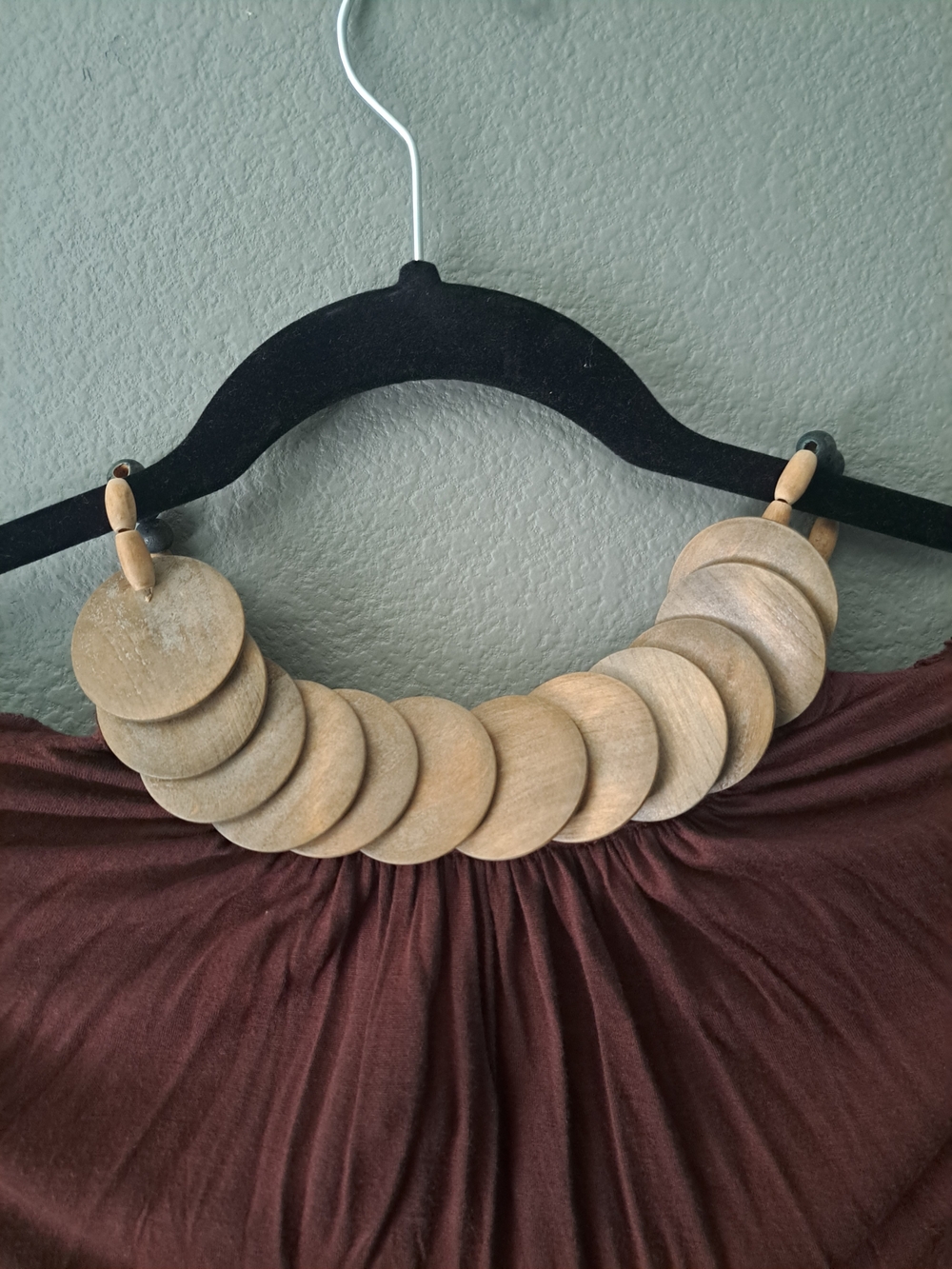 Brown Halter Top - Picture 2 of 4